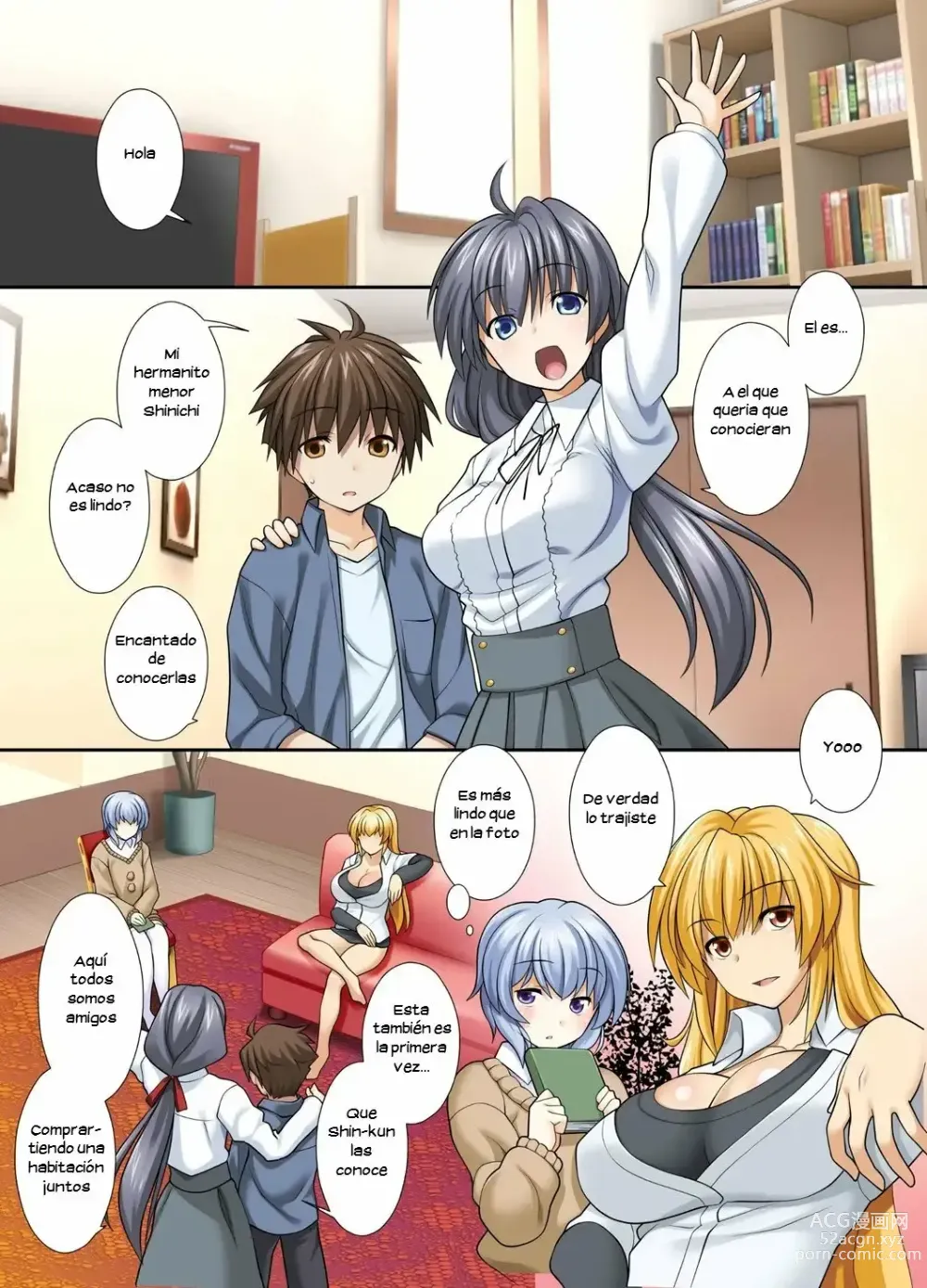 Page 2 of doujinshi Shota Otouto wo Kyouyuu Suru Ane tte dou? ~ Nee-chan, nanka Ore, Hen na Kanji... (decensored)