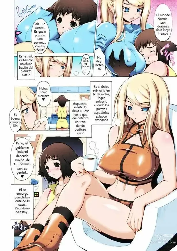 Page 4 of doujinshi Erosuit Samus X (decensored)