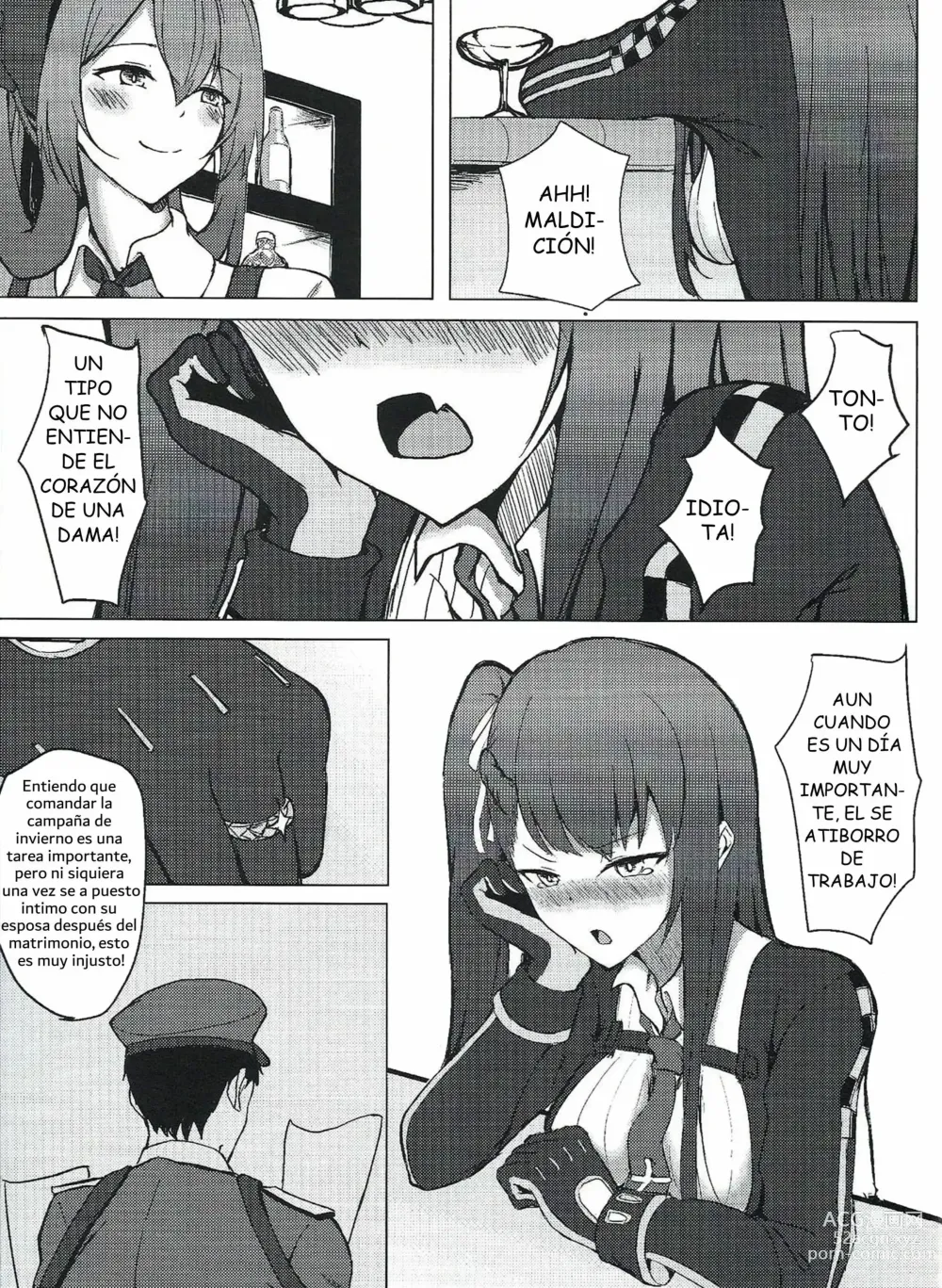 Page 2 of doujinshi I dont know what to title this book, but anyway it's about WA2000