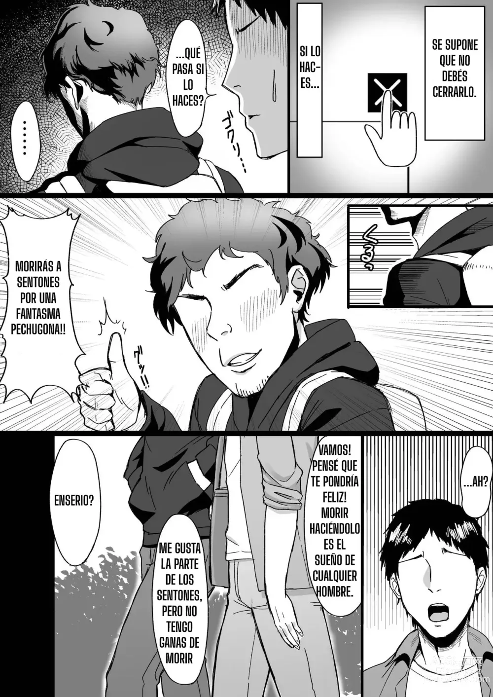 Page 4 of doujinshi Una Chica Fantasma Me Visita