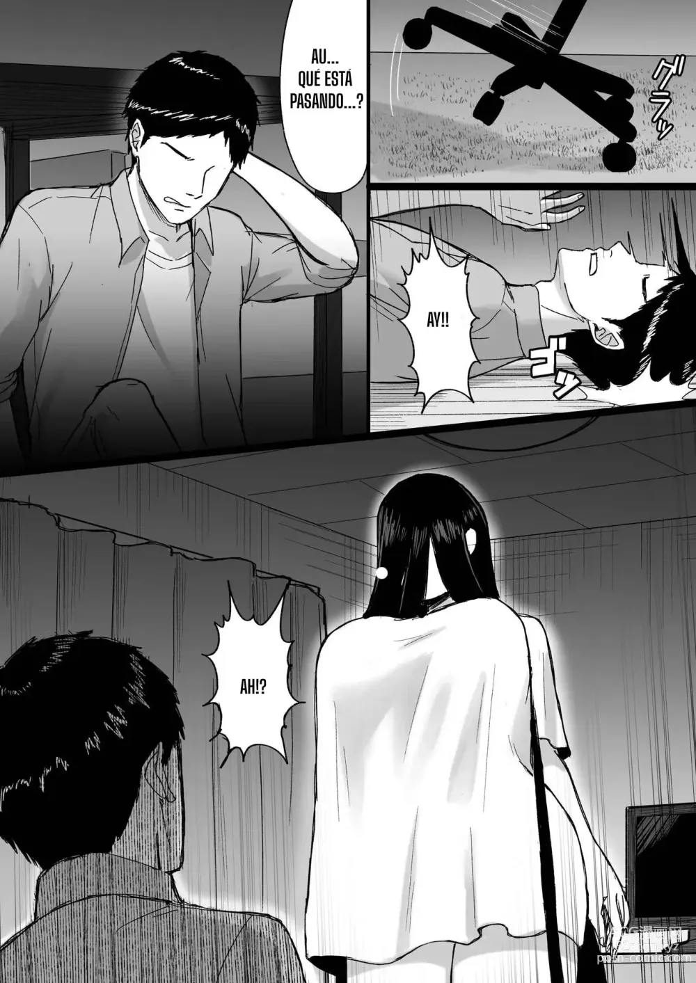 Page 9 of doujinshi Una Chica Fantasma Me Visita