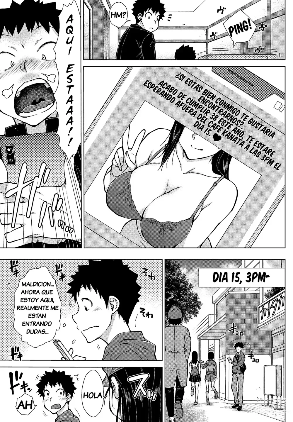 Page 3 of manga Graduacion de la virginidad