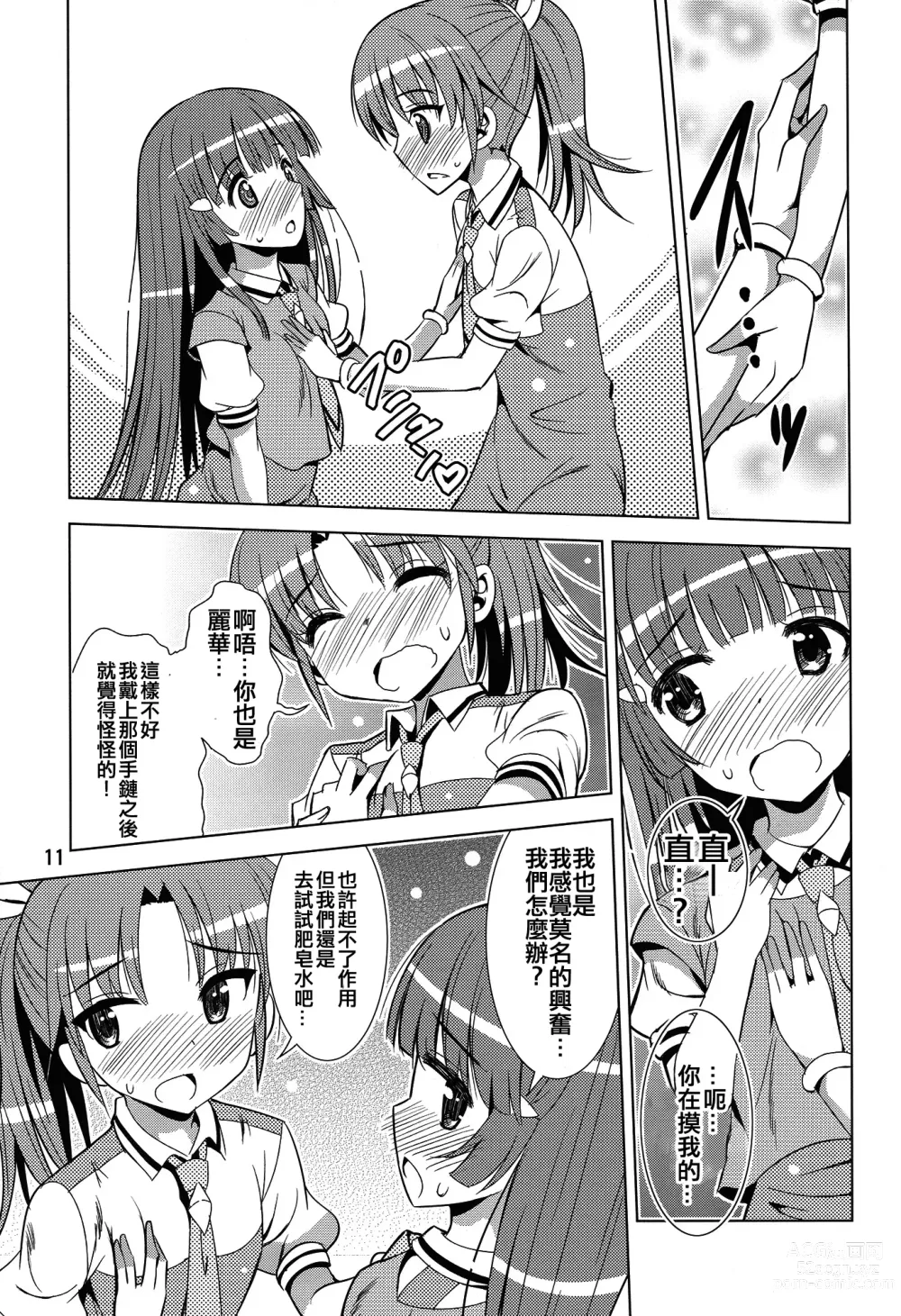 Page 10 of doujinshi Reika and Nao get turned on!