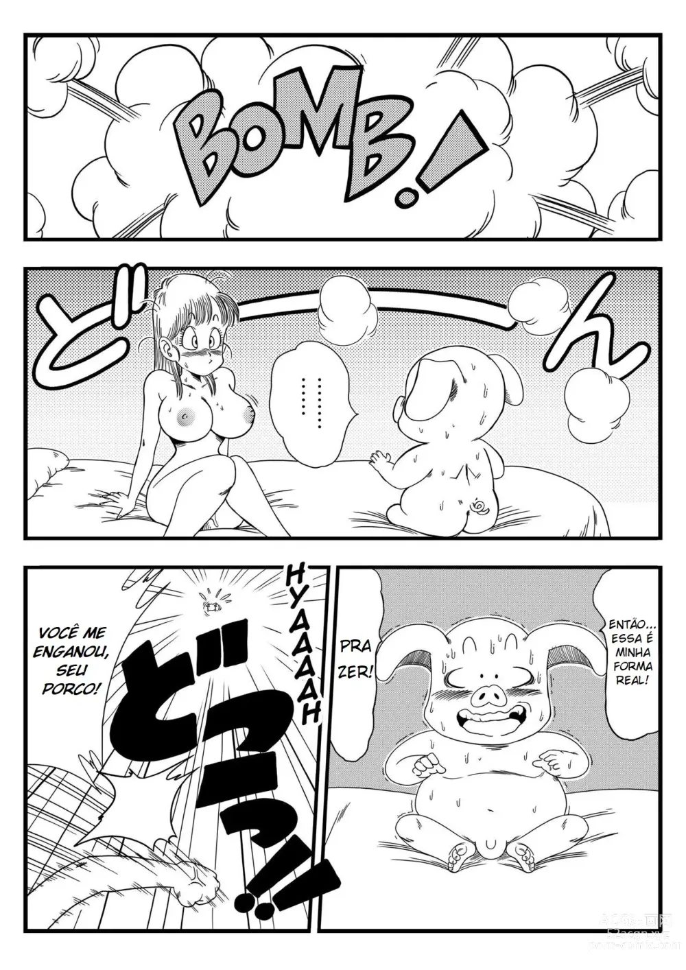 Page 15 of doujinshi Dagonball - Oolonga Engana a Bulma