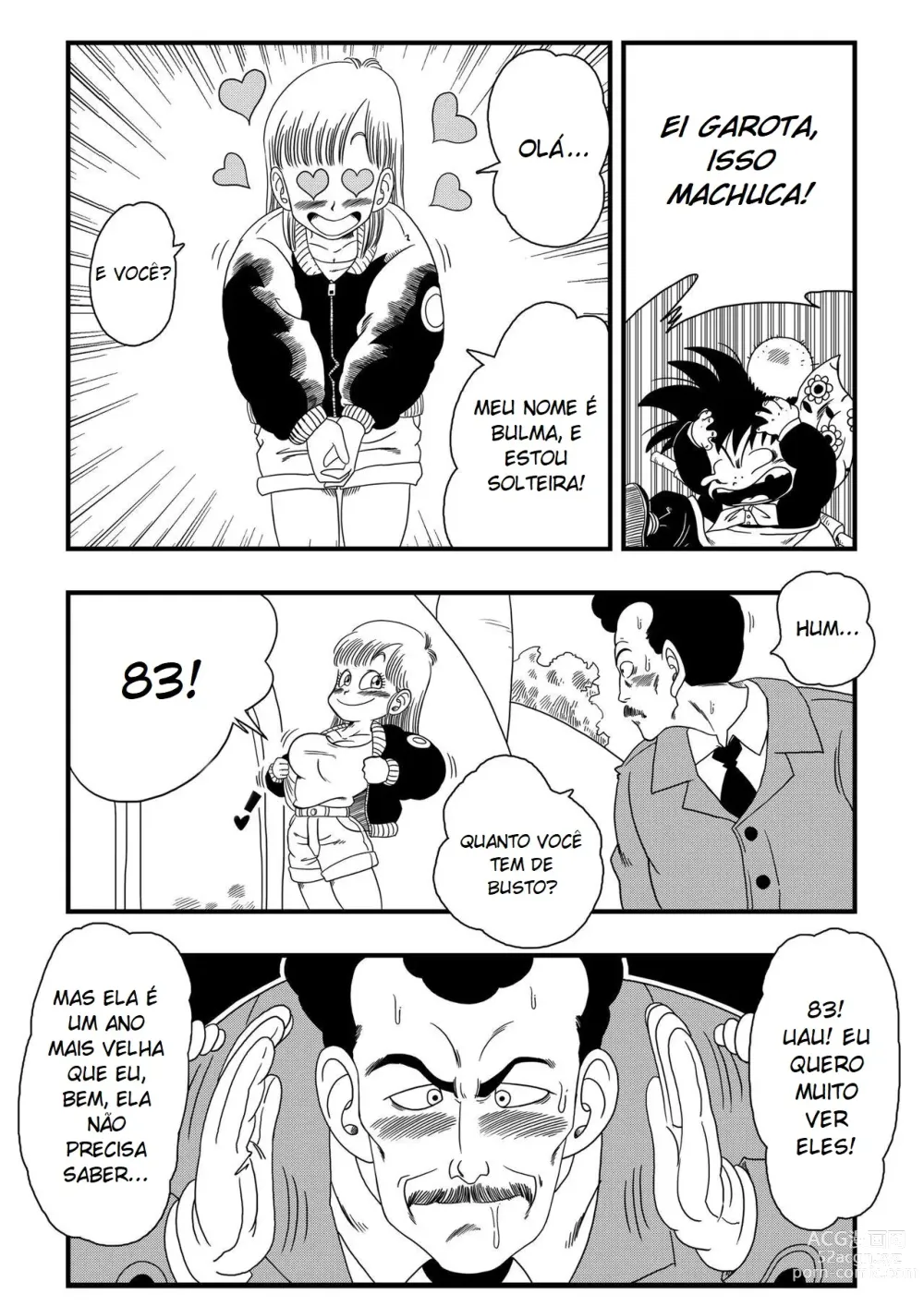 Page 3 of doujinshi Dagonball - Oolonga Engana a Bulma