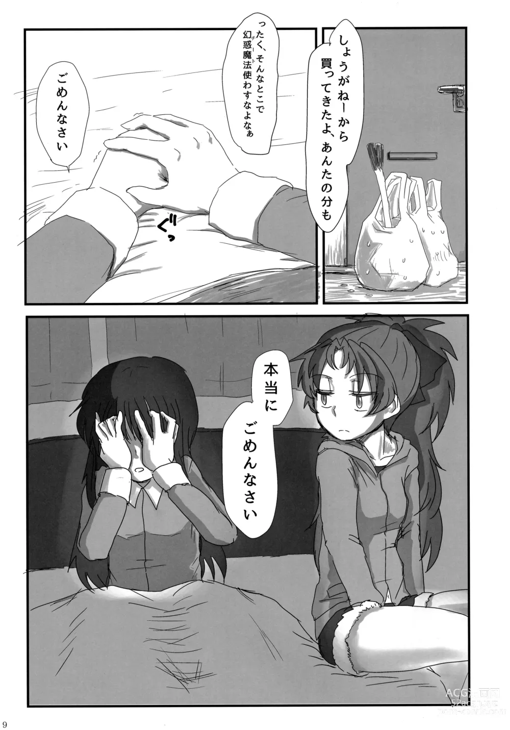 Page 8 of doujinshi 6月の雨とナイフ