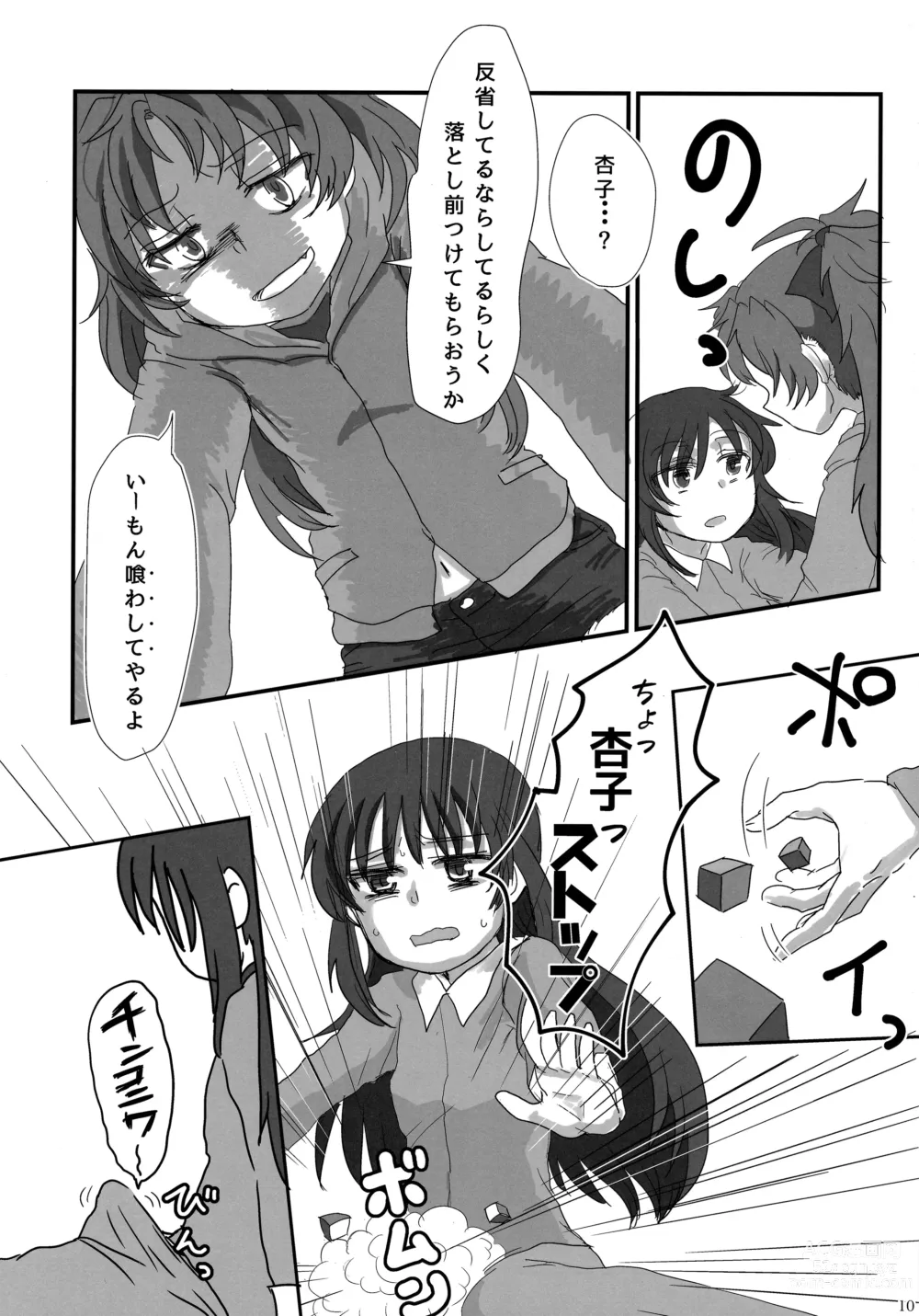 Page 9 of doujinshi 6月の雨とナイフ