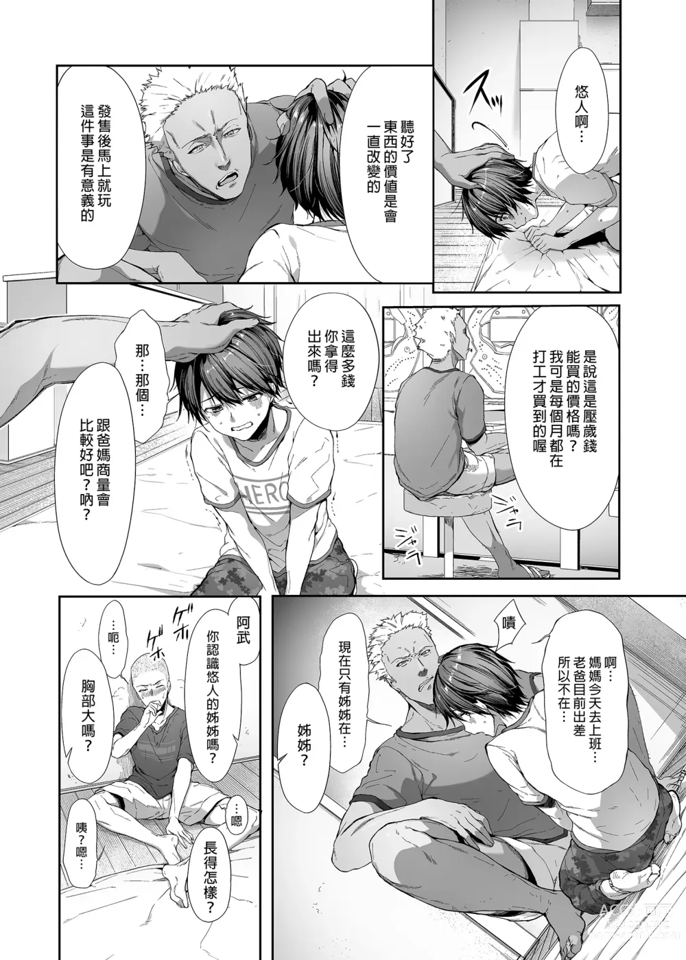 Page 7 of manga 代替弟弟受罚的姐姐