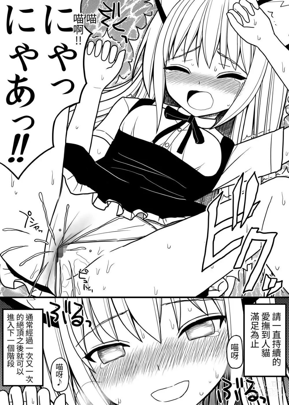 Page 12 of doujinshi Hito neko no kaikata ～Hatsujo-ki-hen～