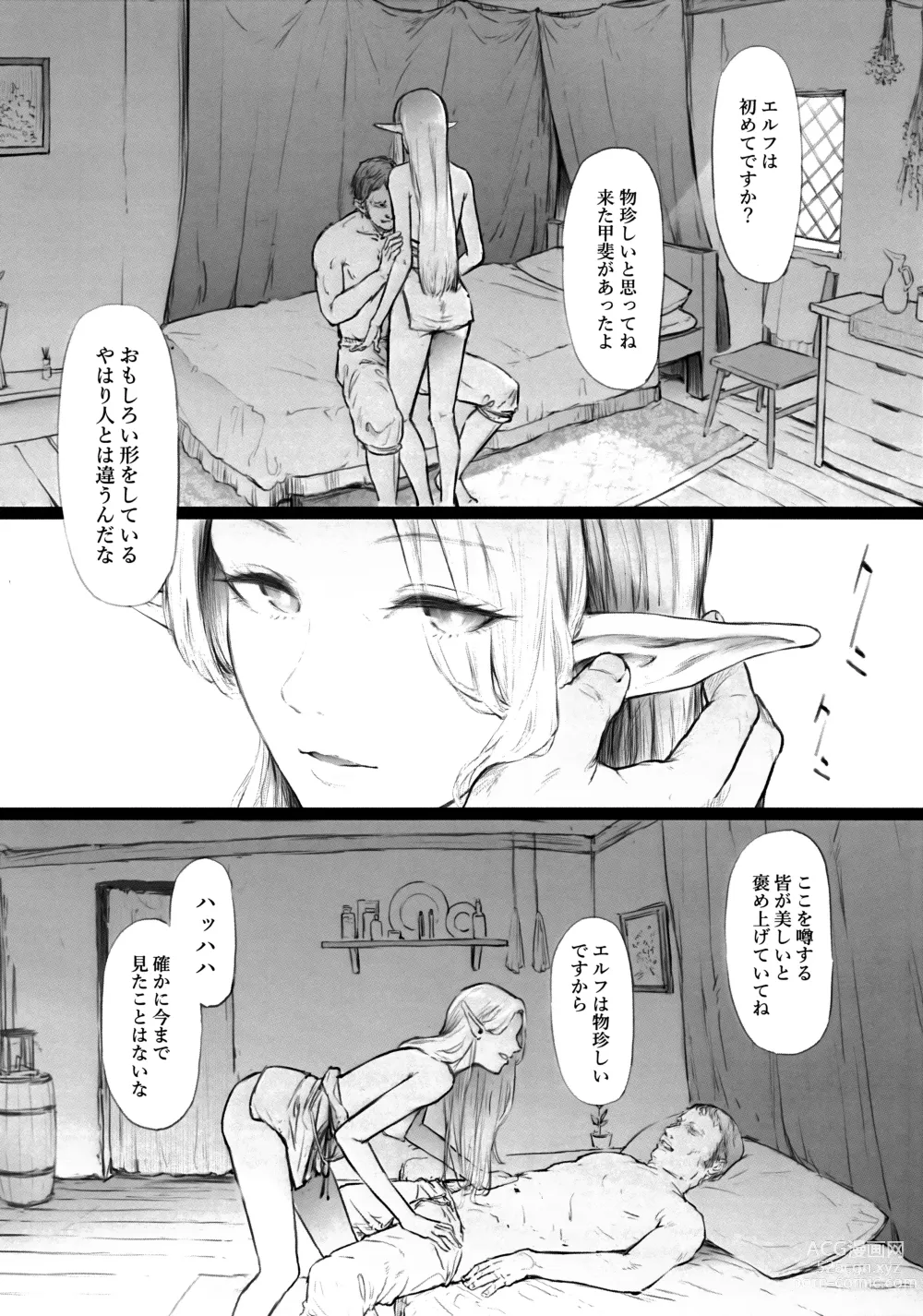 Page 3 of doujinshi ELF HUNT + Paper