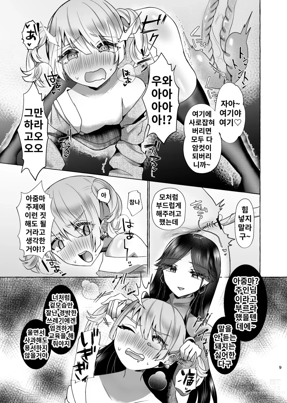 Page 8 of doujinshi 시온 100%♀ 귀여운 내가 추한 암퇘지 노예가 되기까지의 기록