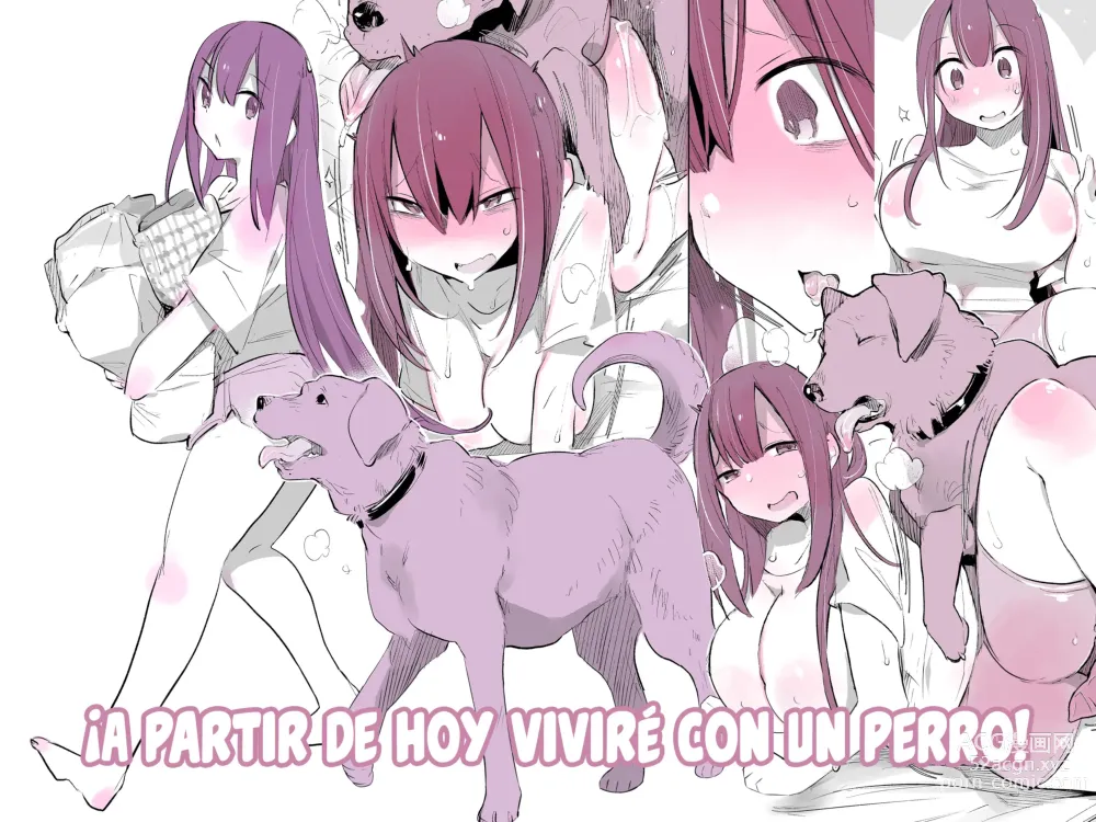 Page 1 of doujinshi ¡A Partir De Hoy Viviré Con Un Perro!