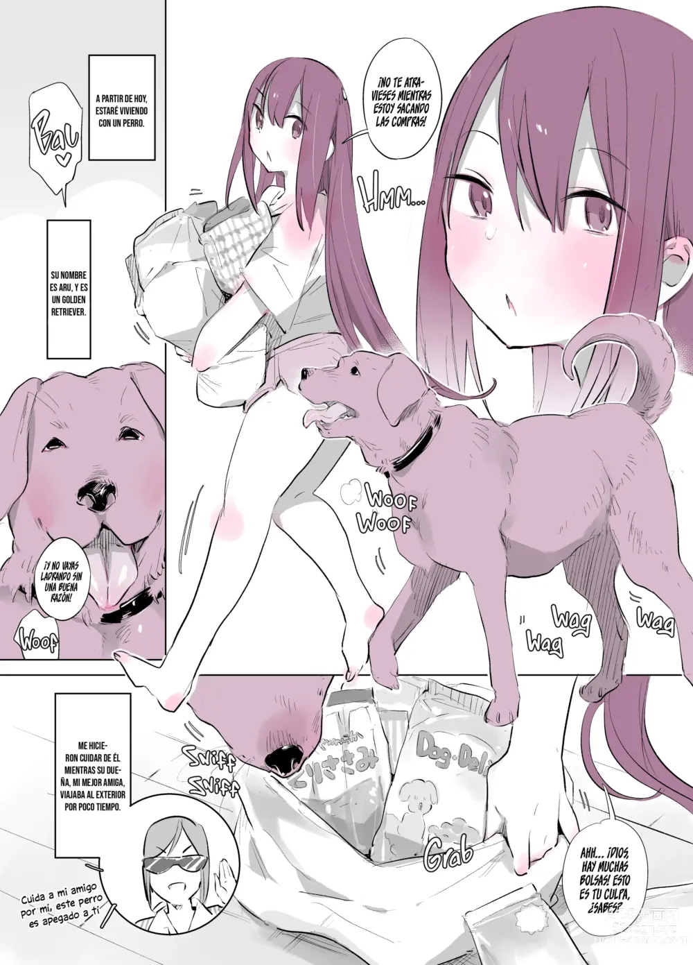 Page 2 of doujinshi ¡A Partir De Hoy Viviré Con Un Perro!