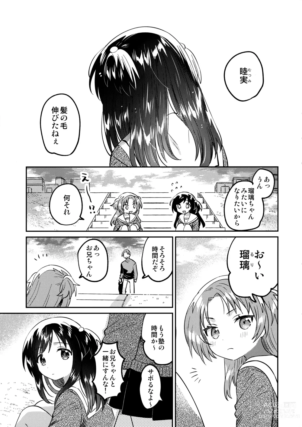 Page 2 of doujinshi Imouto no Kawari