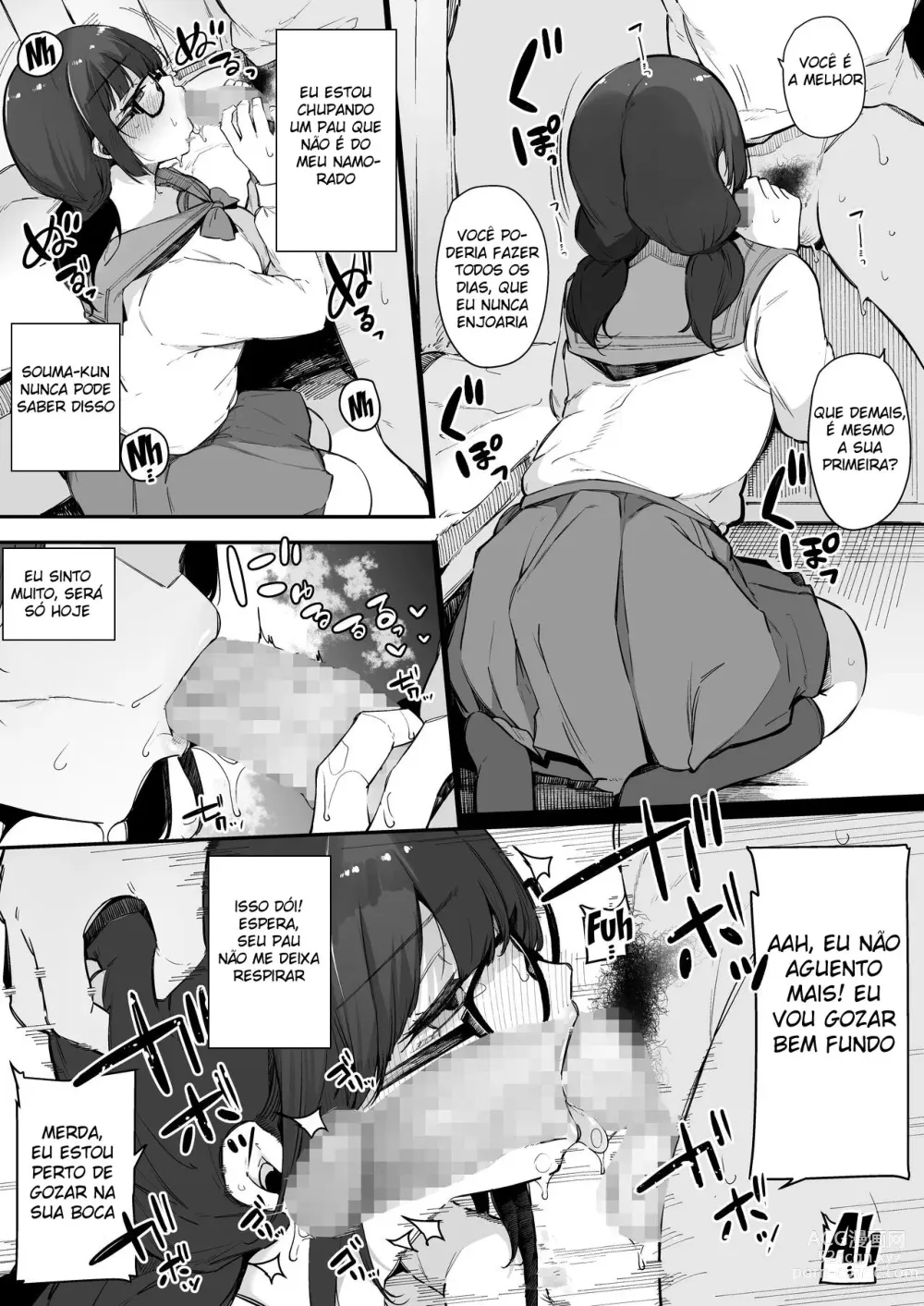 Page 18 of doujinshi Until The Boyfriend-Having Class President With A Strong Sexual Appetite Falls