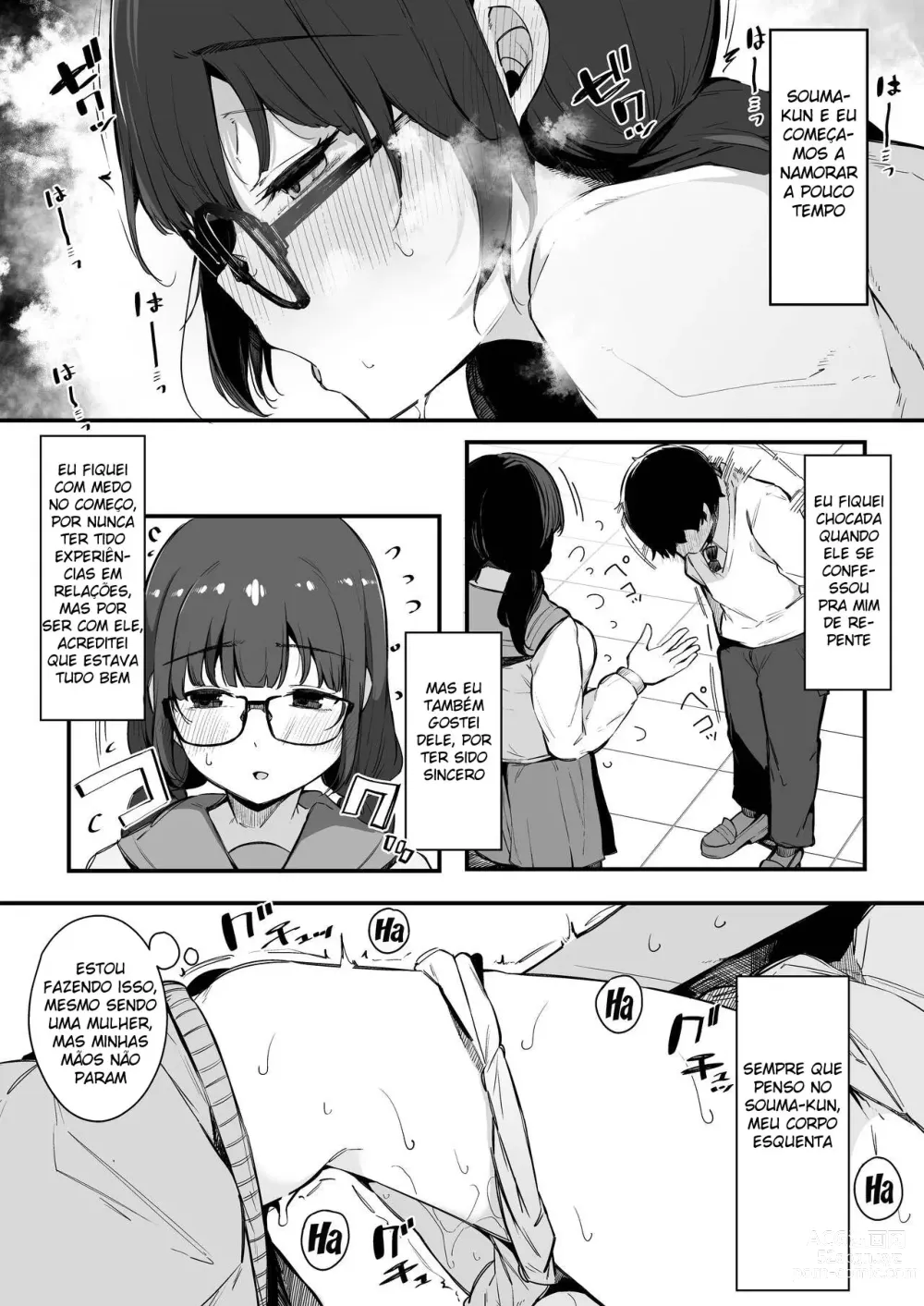 Page 5 of doujinshi Until The Boyfriend-Having Class President With A Strong Sexual Appetite Falls