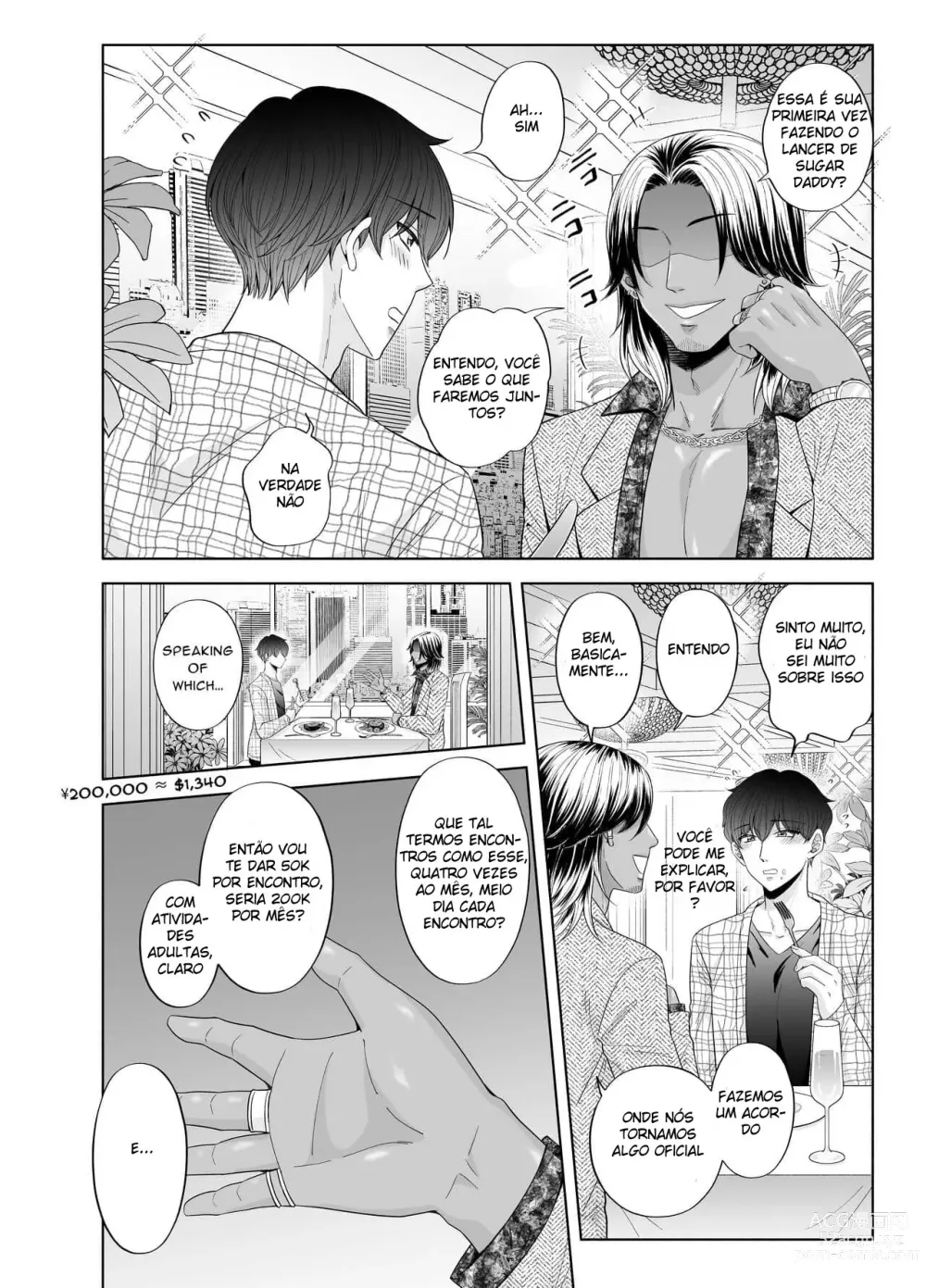 Page 8 of doujinshi Toma's Questionable Part-time Job 3 ~Sugar Daddy~