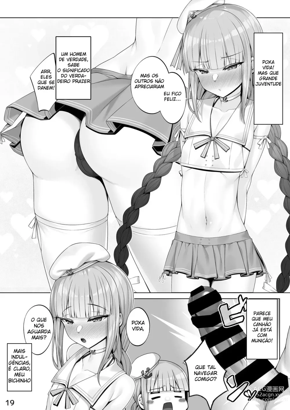 Page 18 of doujinshi Captain to Iroiro Ecchi Hon