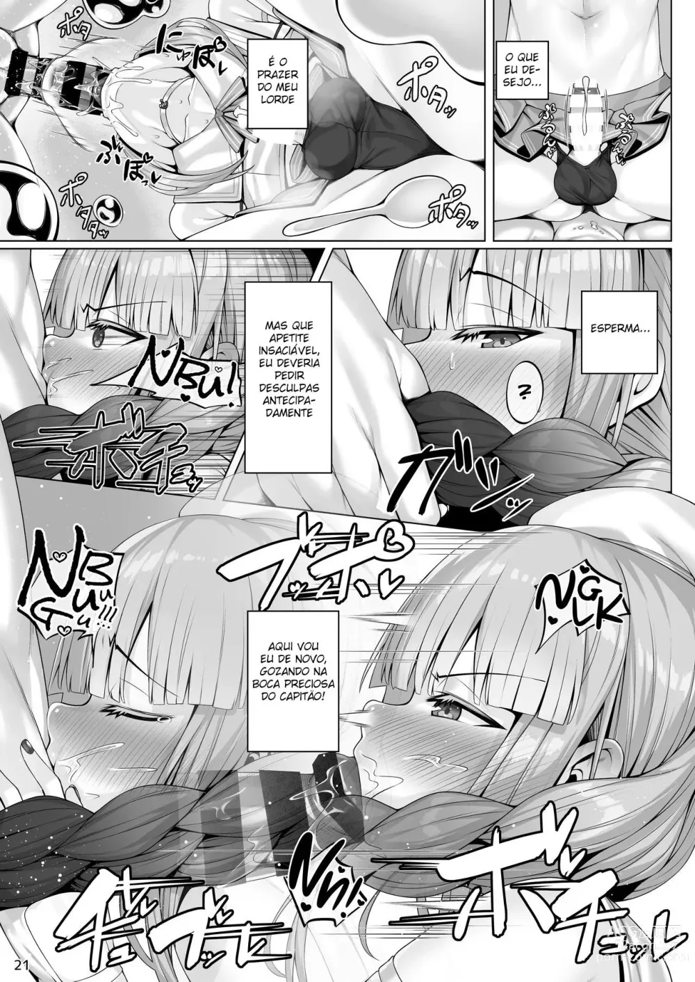 Page 20 of doujinshi Captain to Iroiro Ecchi Hon