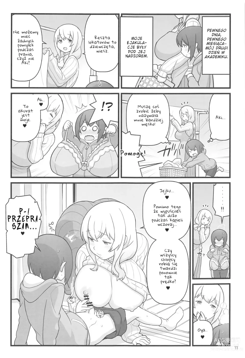 Page 11 of doujinshi Dziennik Akkuna