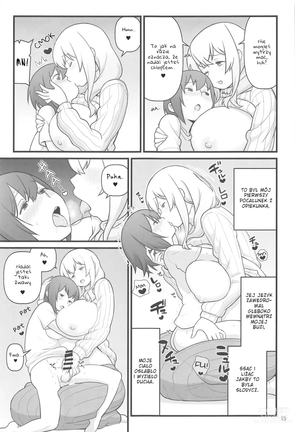 Page 15 of doujinshi Dziennik Akkuna