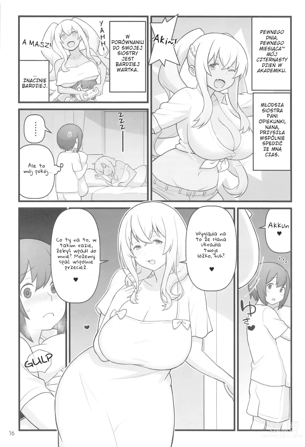 Page 16 of doujinshi Dziennik Akkuna