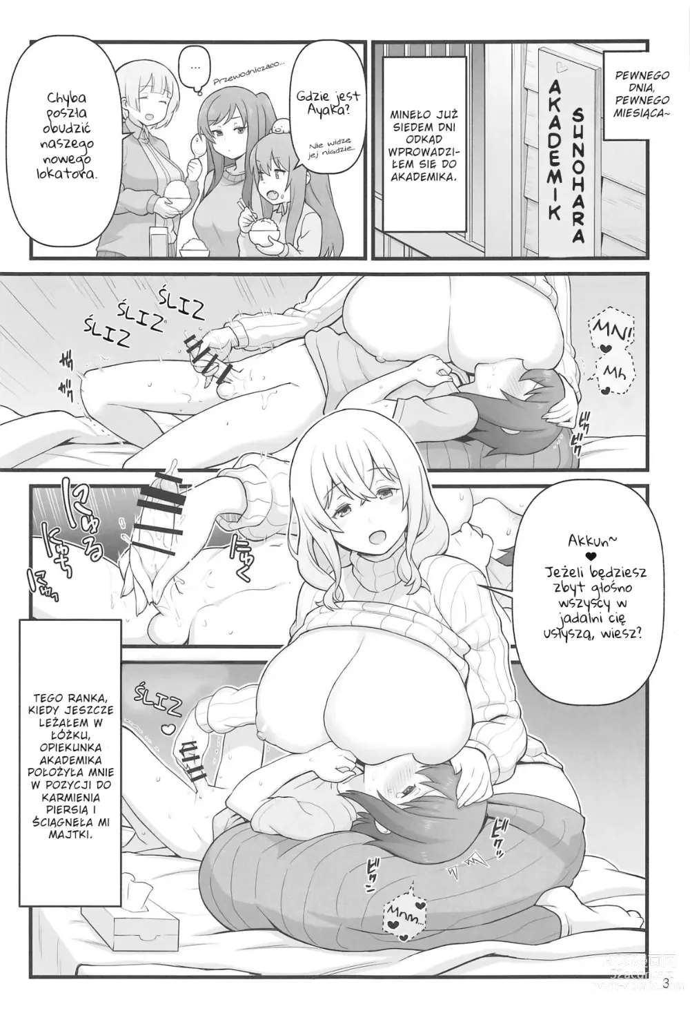 Page 3 of doujinshi Dziennik Akkuna