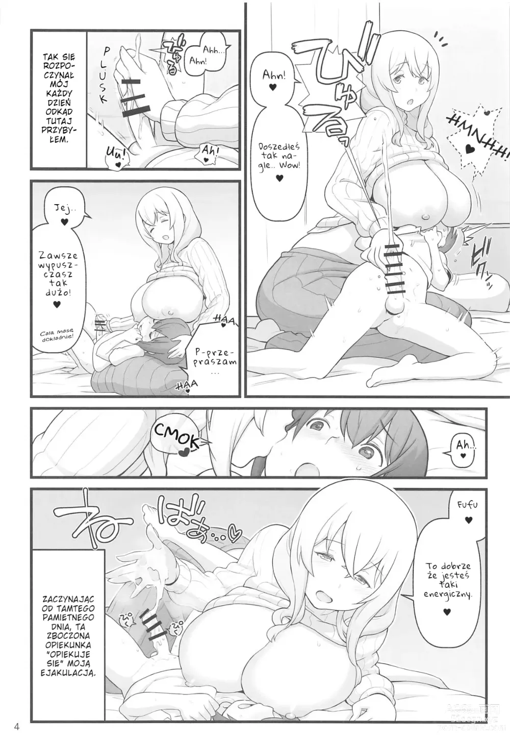 Page 4 of doujinshi Dziennik Akkuna