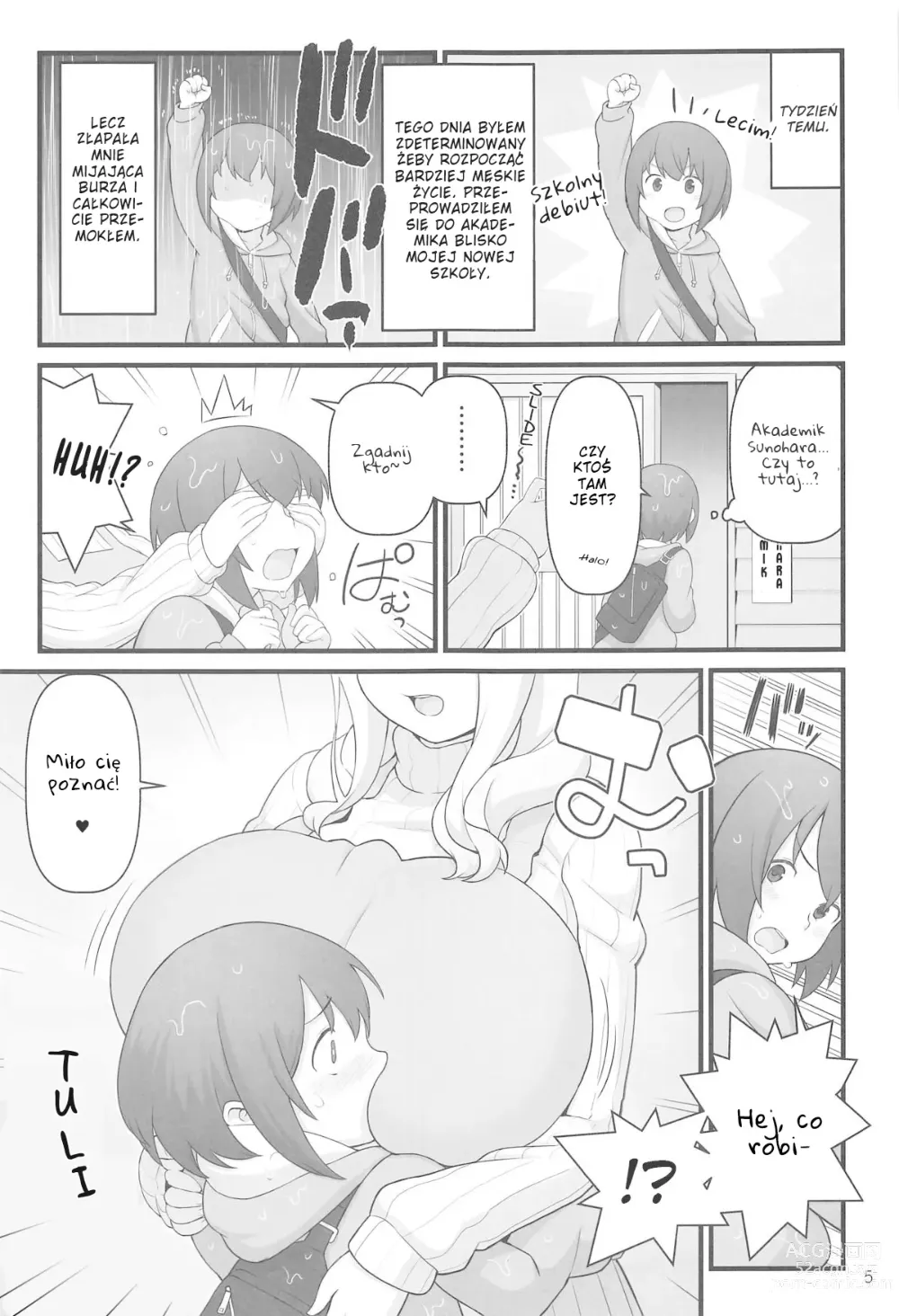 Page 5 of doujinshi Dziennik Akkuna