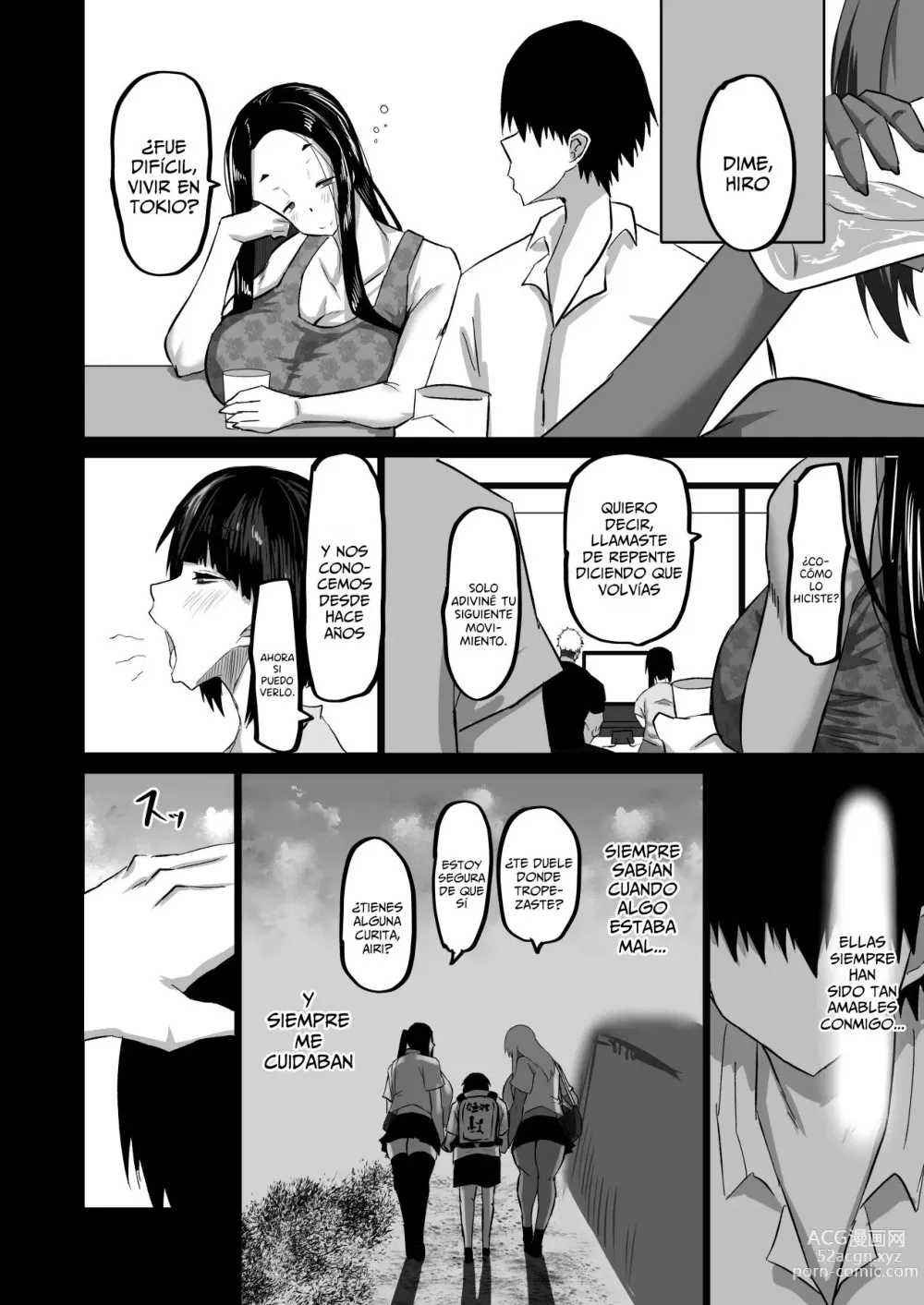 Page 11 of doujinshi Mi Amigo El Idiota De Pene Enorme Se Ha Estado Follando A Mis Hermanas Mayores En Mi Ciudad Natal