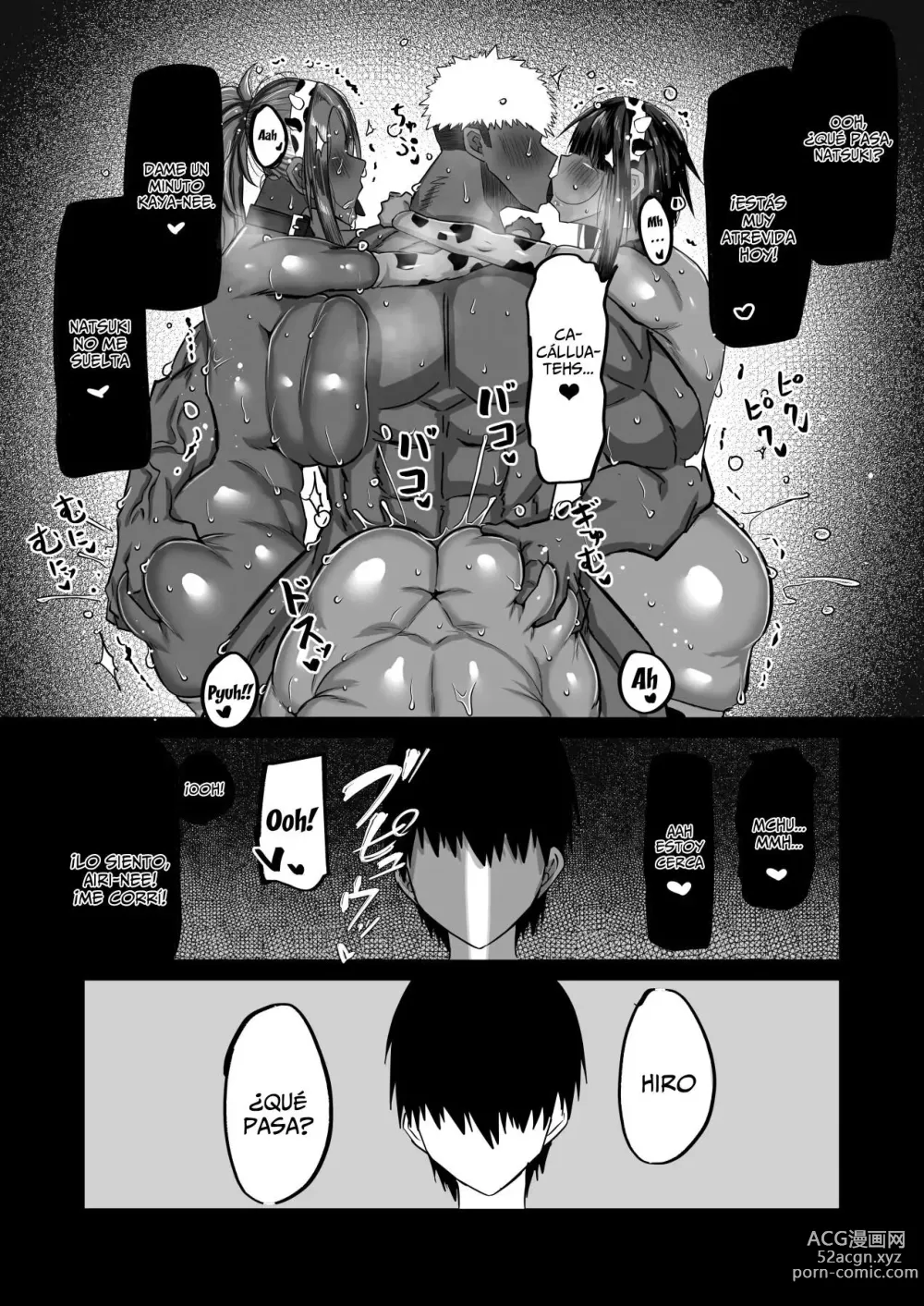 Page 121 of doujinshi Mi Amigo El Idiota De Pene Enorme Se Ha Estado Follando A Mis Hermanas Mayores En Mi Ciudad Natal