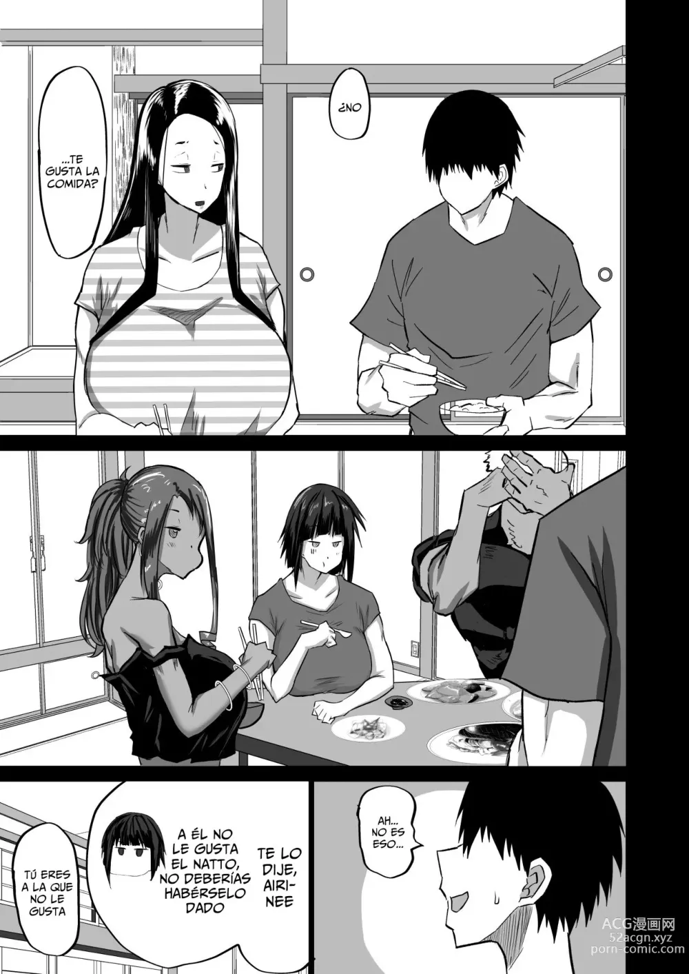 Page 122 of doujinshi Mi Amigo El Idiota De Pene Enorme Se Ha Estado Follando A Mis Hermanas Mayores En Mi Ciudad Natal