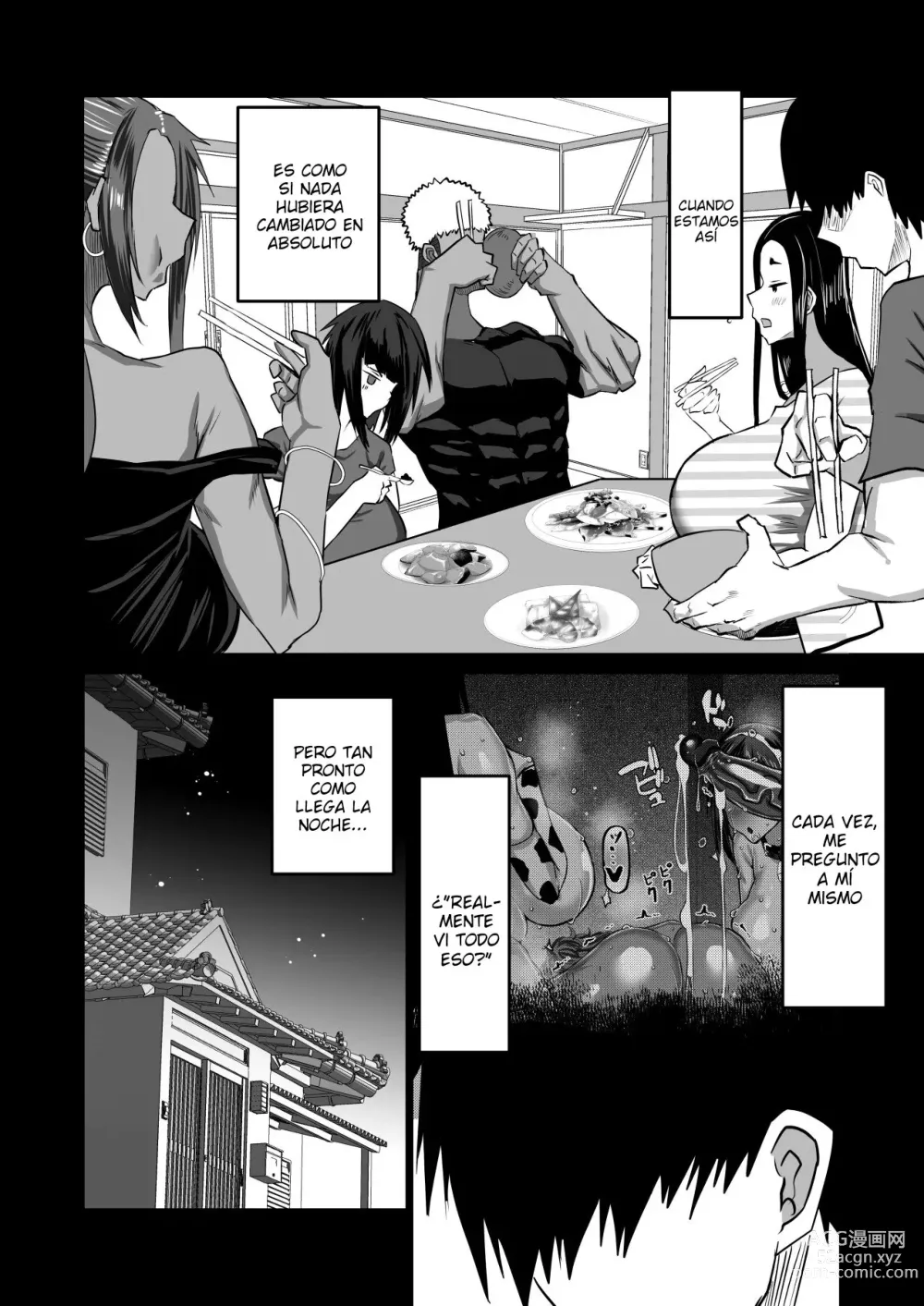 Page 123 of doujinshi Mi Amigo El Idiota De Pene Enorme Se Ha Estado Follando A Mis Hermanas Mayores En Mi Ciudad Natal