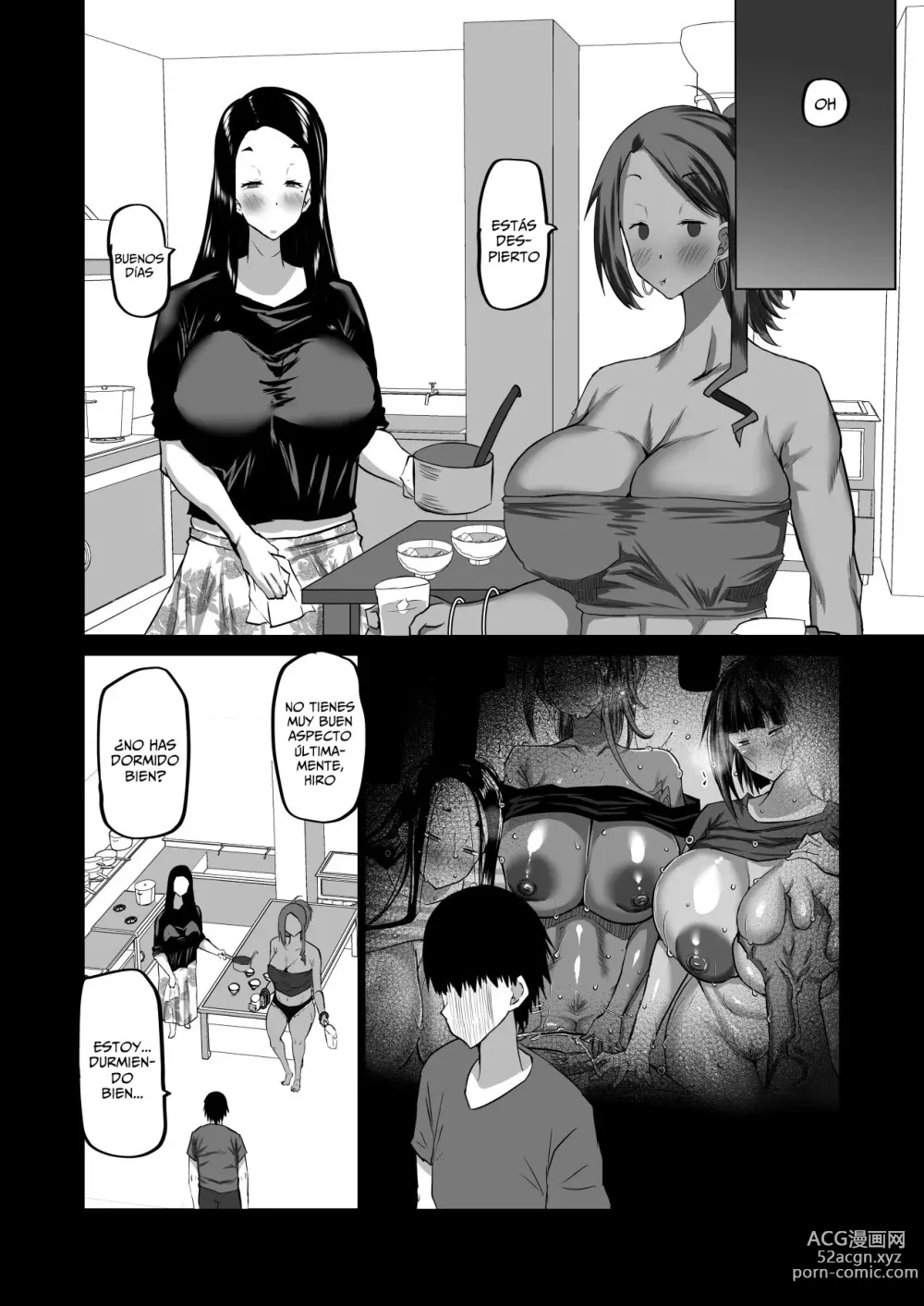 Page 129 of doujinshi Mi Amigo El Idiota De Pene Enorme Se Ha Estado Follando A Mis Hermanas Mayores En Mi Ciudad Natal