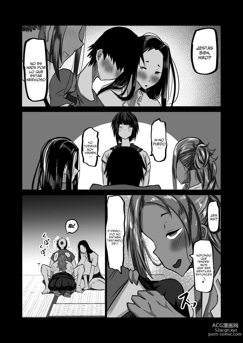 Page 135 of doujinshi Mi Amigo El Idiota De Pene Enorme Se Ha Estado Follando A Mis Hermanas Mayores En Mi Ciudad Natal