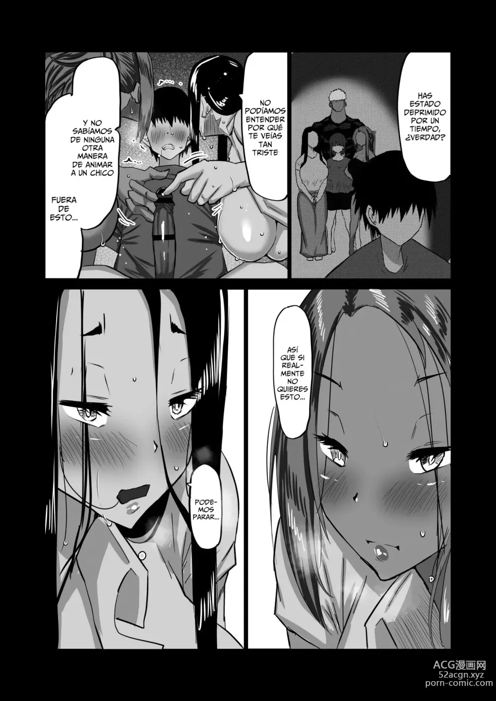 Page 143 of doujinshi Mi Amigo El Idiota De Pene Enorme Se Ha Estado Follando A Mis Hermanas Mayores En Mi Ciudad Natal