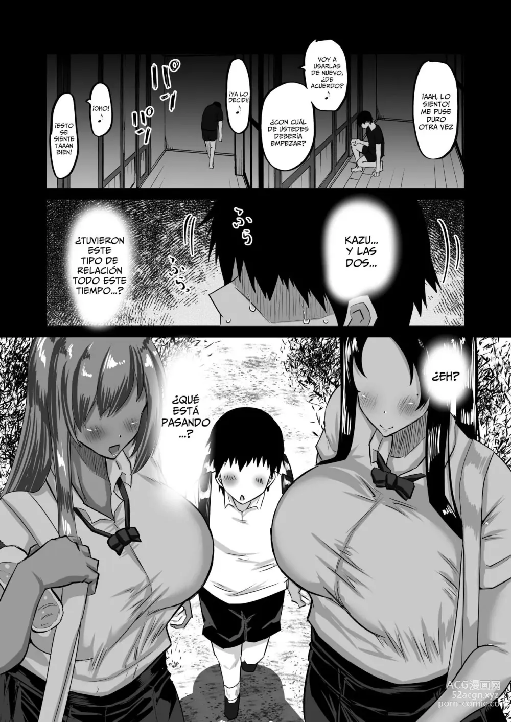 Page 33 of doujinshi Mi Amigo El Idiota De Pene Enorme Se Ha Estado Follando A Mis Hermanas Mayores En Mi Ciudad Natal