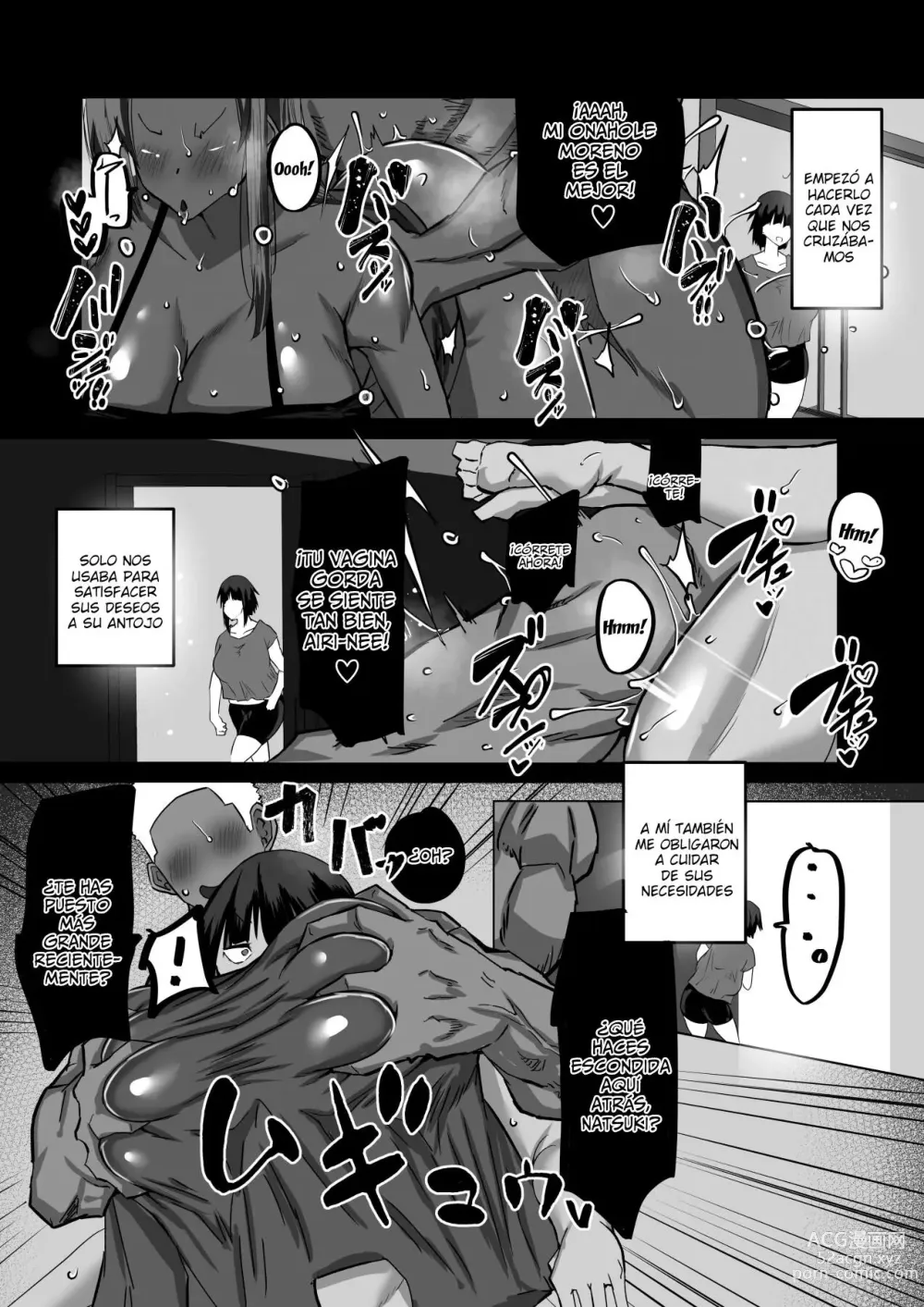 Page 97 of doujinshi Mi Amigo El Idiota De Pene Enorme Se Ha Estado Follando A Mis Hermanas Mayores En Mi Ciudad Natal