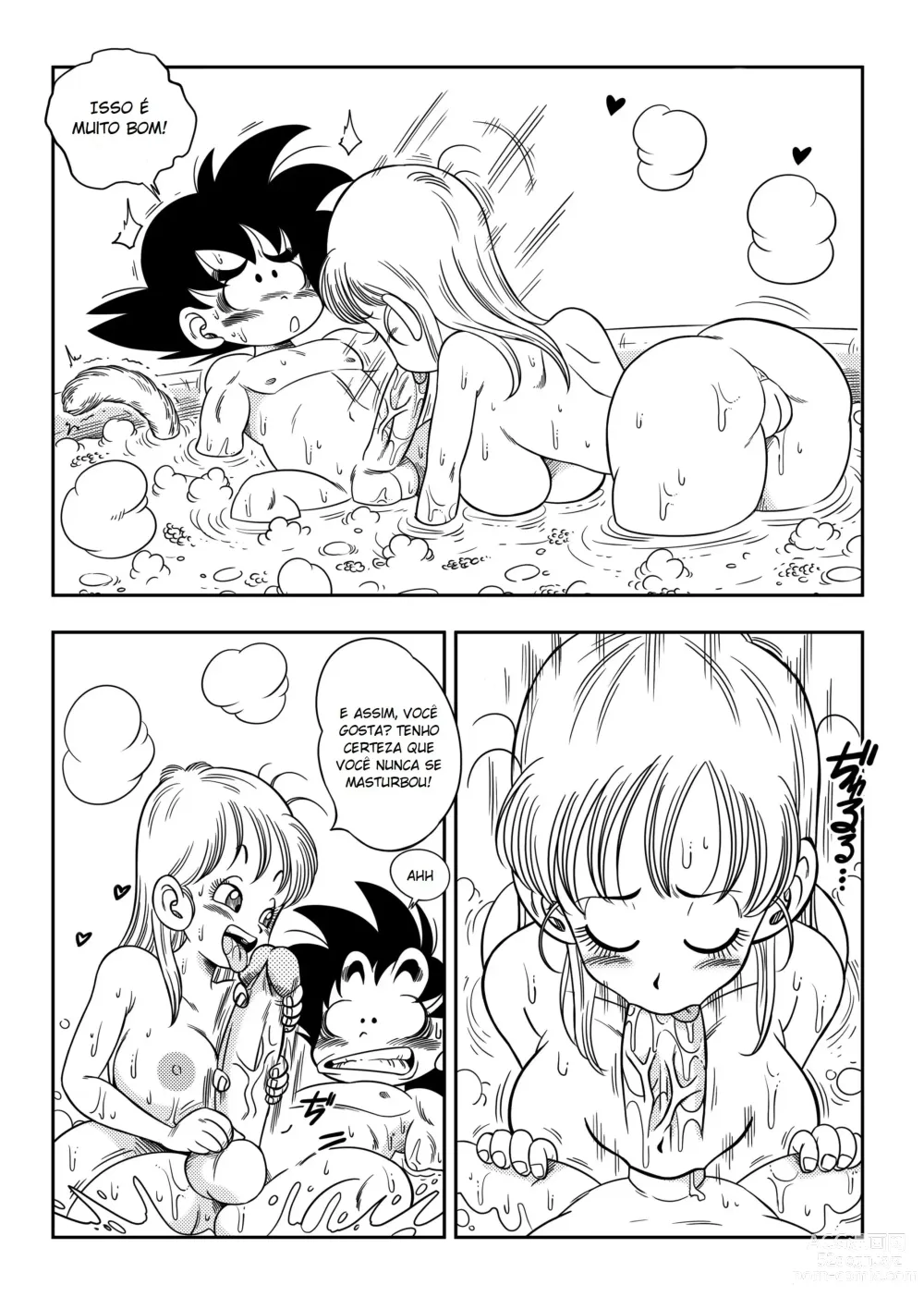 Page 11 of doujinshi Dragon Ball - Sexo Na Banheira