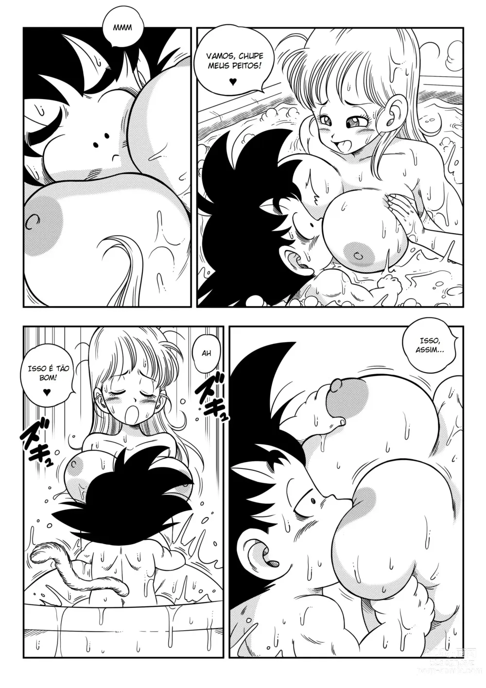 Page 17 of doujinshi Dragon Ball - Sexo Na Banheira