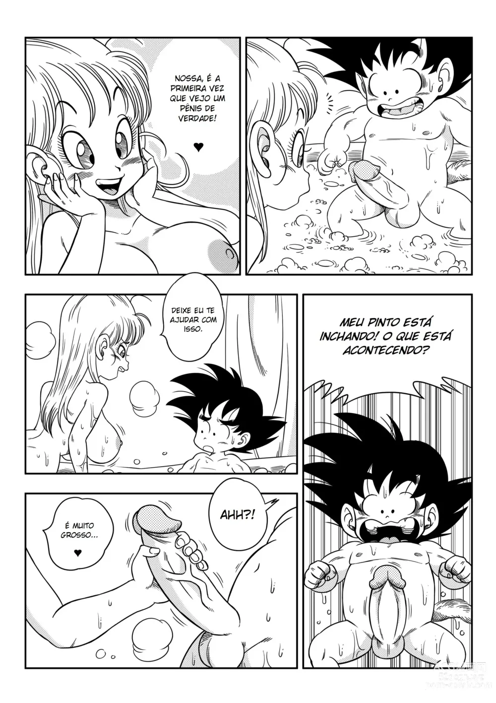 Page 9 of doujinshi Dragon Ball - Sexo Na Banheira