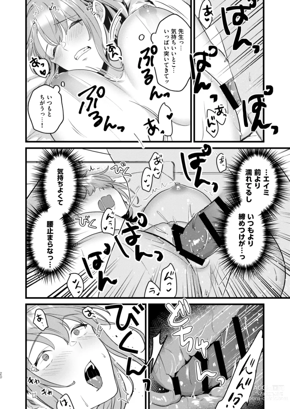 Page 17 of doujinshi Sensei, Kimochi Ii?