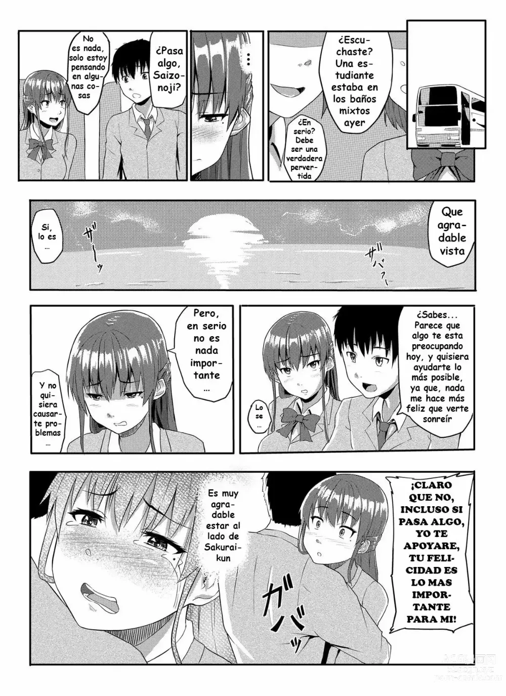 Page 15 of doujinshi Sukidatta Hito to Musubareta no ni Shiranai Ojisan-tachi ni Okasareru Hanashi