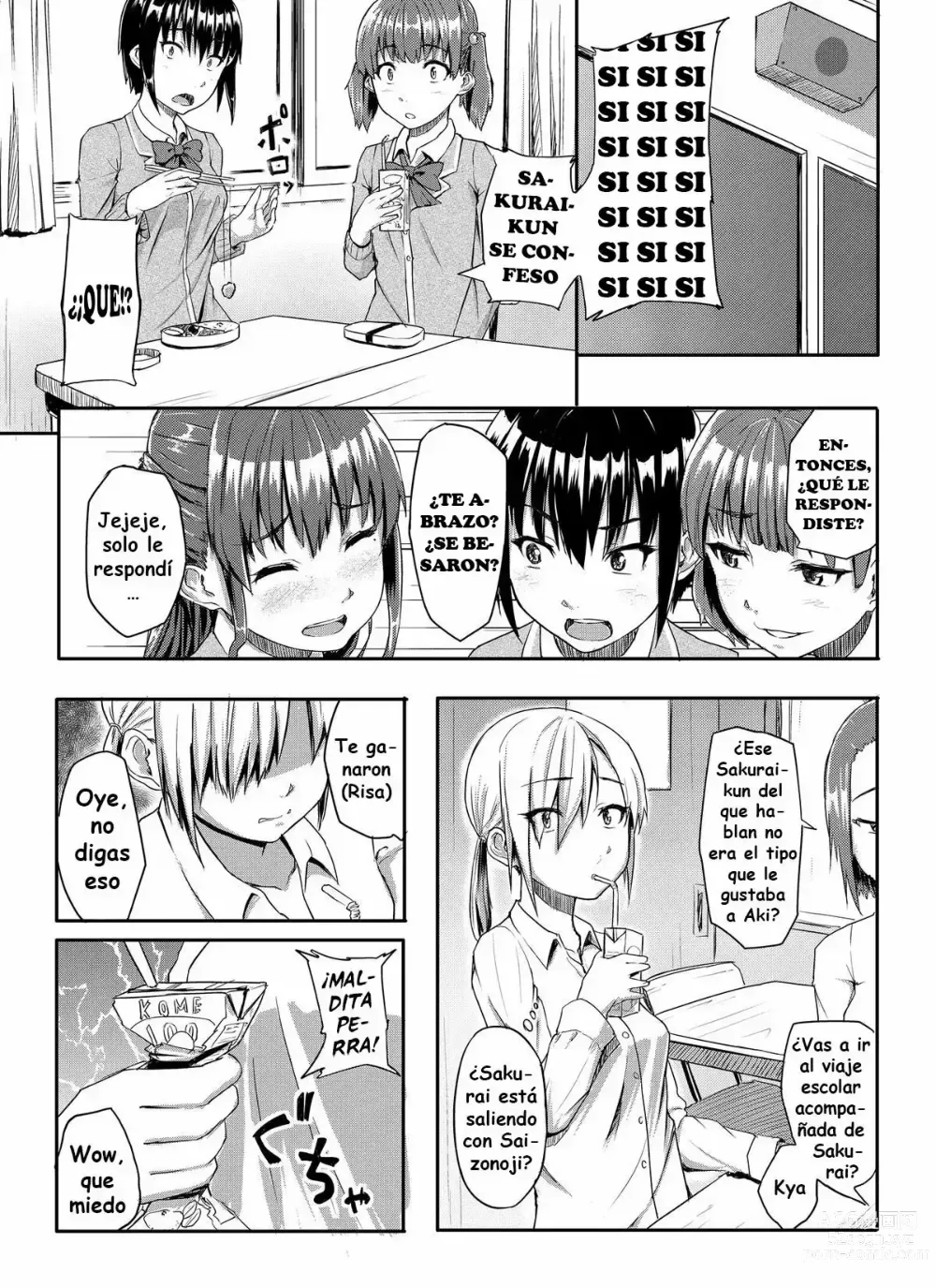 Page 3 of doujinshi Sukidatta Hito to Musubareta no ni Shiranai Ojisan-tachi ni Okasareru Hanashi