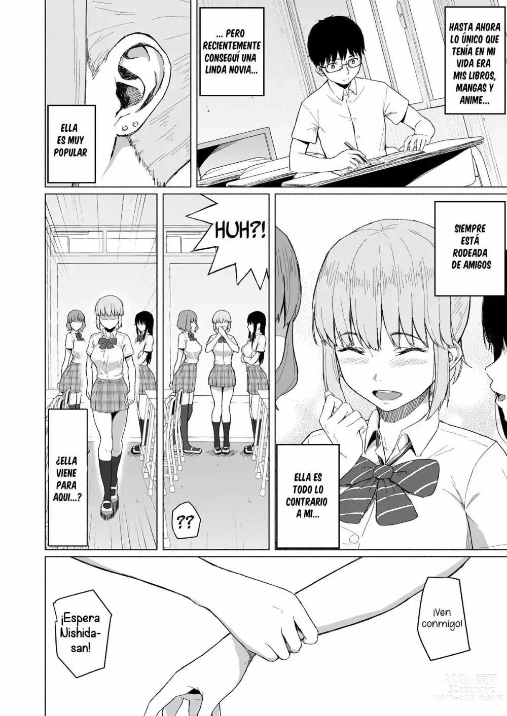 Page 2 of doujinshi Nishida-san wa Netorareru