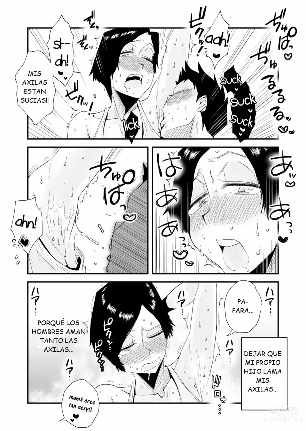 Page 19 of doujinshi 46-sai Hinnyuu Haha to no Kinshin SEX