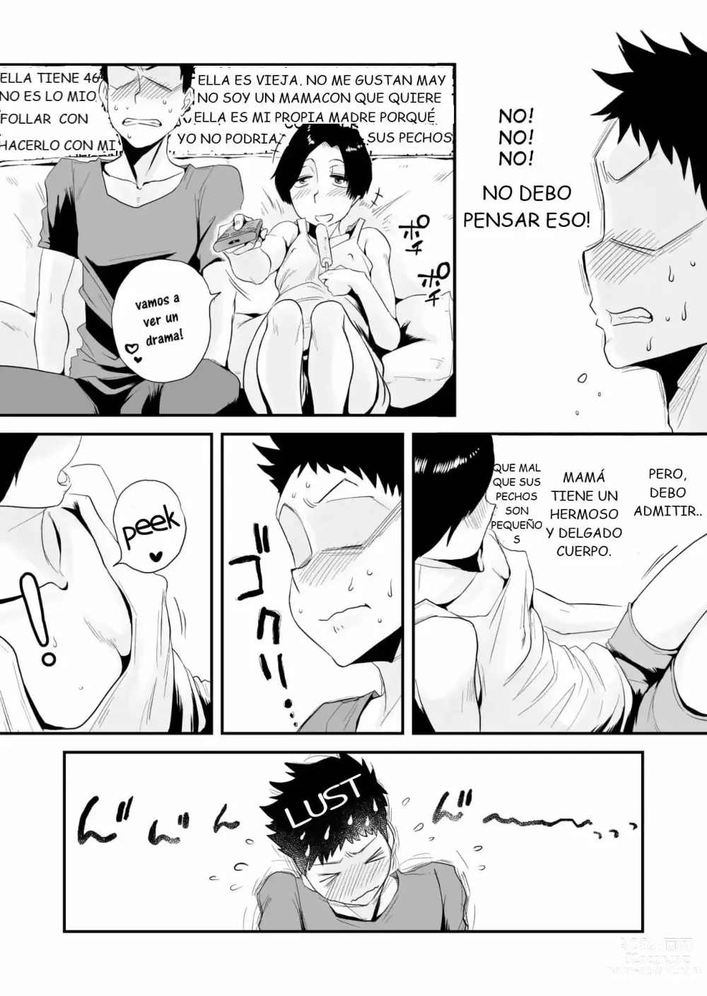 Page 4 of doujinshi 46-sai Hinnyuu Haha to no Kinshin SEX