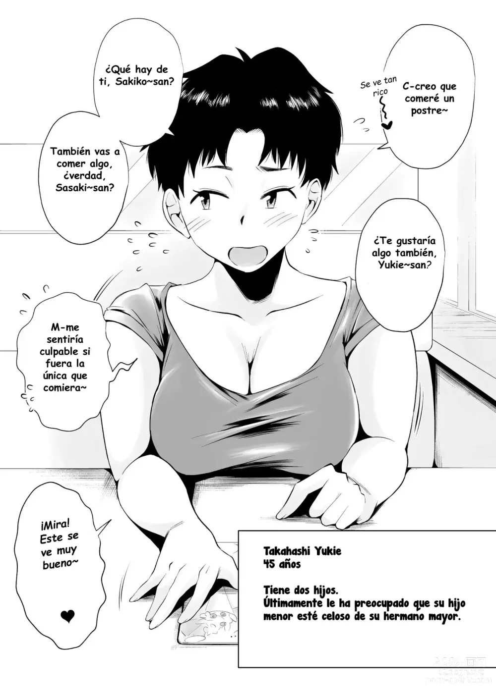 Page 4 of doujinshi ¿Cuál mamá te gusta más? ~La Familia Yamaguchi~