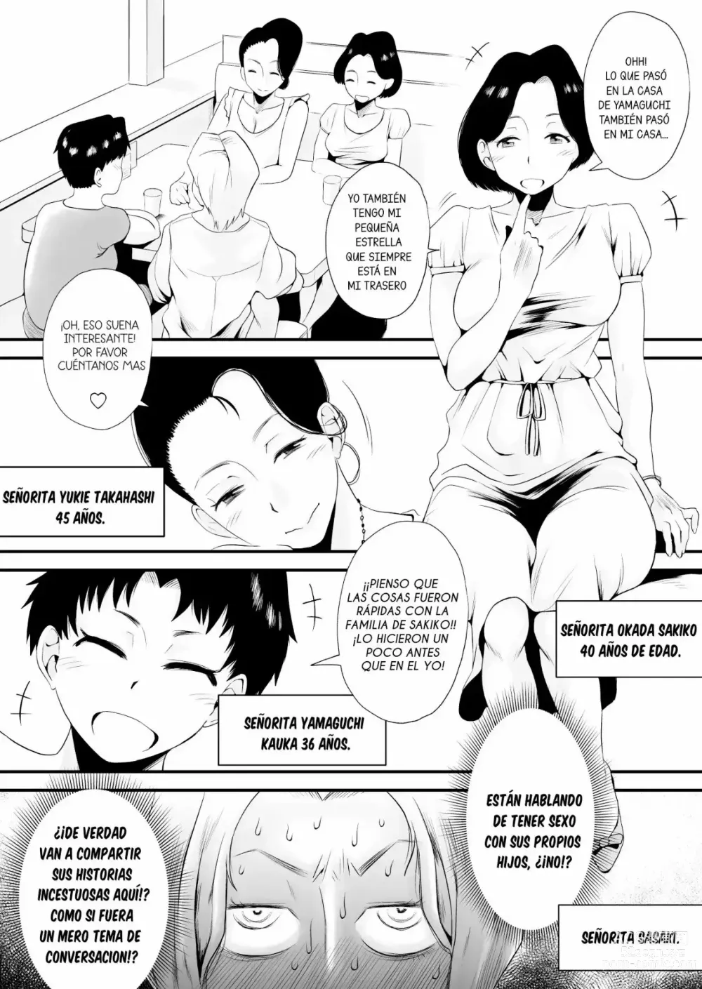 Page 2 of doujinshi ¿Cuál mamá te gusta más? ~La Familia Okada~