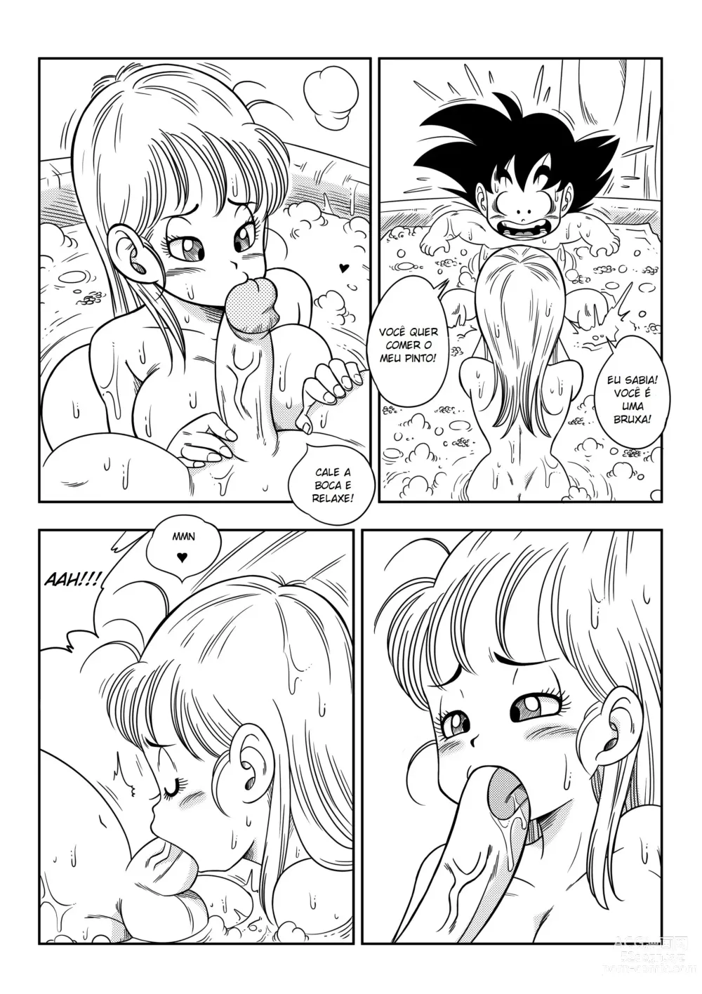 Page 10 of doujinshi Dagon Ball - Sexo na Banheira